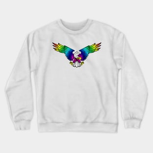 Rainbow Eagle Crewneck Sweatshirt